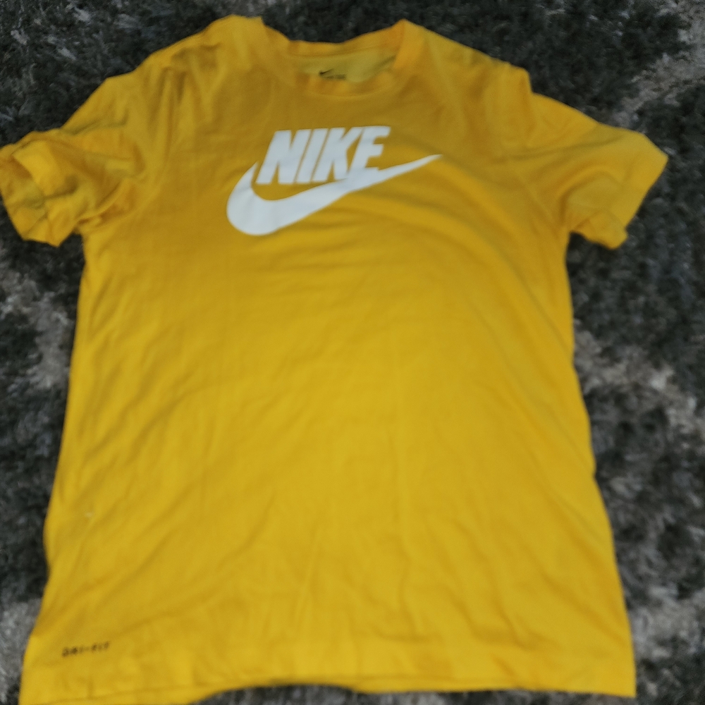 Nike Yellow Dri-Fit Tee